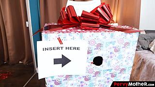 naughty milf turns herself into a gloryhole surprise for stepson