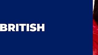 Skinny British Redhead Fucks And Swallows Cum In Uniform