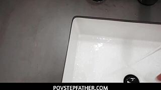 Wow, POV stepfather teams up with stepsis fiona frost and alicia williams in filthy rich taboo!