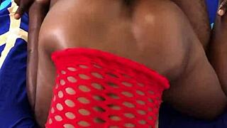hot black babe fucked doggystyle by neighbor