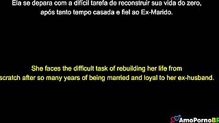 Neighbors comfort divorced milf dona naira with big ass blowjob and hardcore sex