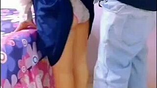 Teacher, throw them in, my tight pussy wants cock for the first time! 😏