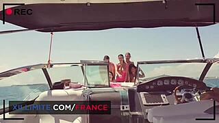 Fuck Curvy Cougar on Yacht!