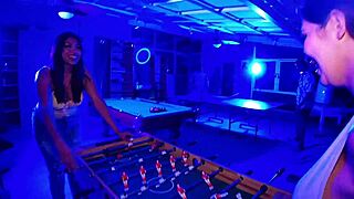 Watch this bbc couple swap game night turn into a wild blowbang?