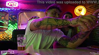 Intense Public Toilet Sex with Brunette! Part 1