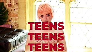 teen nurse offers intense gloryhole therapy to patient?