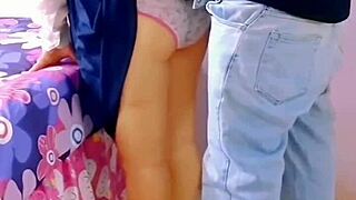 Teacher, throw them in, my tight pussy wants cock for the first time! 😏