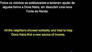 Neighbors comfort divorced milf dona naira with big ass blowjob and hardcore sex