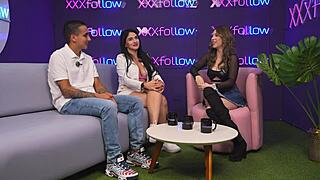 Estella Osorio Fucks Shy Boy In Deepthroat Session!