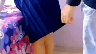 Teacher, throw them in, my tight pussy wants cock for the first time! 😏