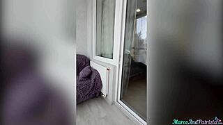 watch this babe deepthroat monster cock and doggy in kitchen?