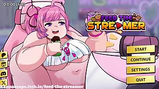 massage her own boobs till milking, cute anime hentai