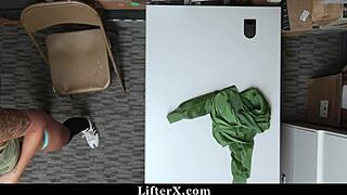 teen explaining theft reason and demonstrating stolen items lifterx