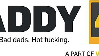 Daddy4k delivers aphrodisiac pounding to brunette's shaved pussy