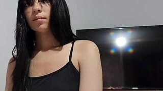 laura tries if a dildo or a big penis is better she discovers that she loves natural more