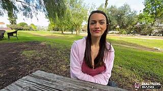 Busty Summer Renee, enjoy that public car sex