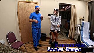 Dr. Tampa gives Zombae's first gyno exam in Florida