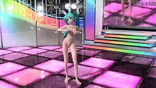 Hatsune Miku's Nude Bunny Costume Adventure