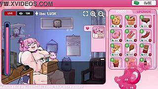 massage her own boobs till milking, cute anime hentai