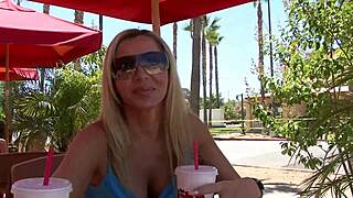 Fucking Blonde Milf Lisa Demarco With Big Tits And Handjob