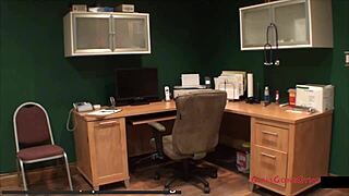 Jasmine Mendez Spreading Backstage in Skirt and Gloves