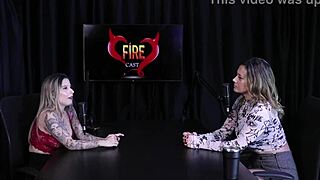 Angelica Morango dominates in sheer red lingerie 😈