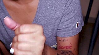 Frida gives me a sensual blowjob, she knows how.