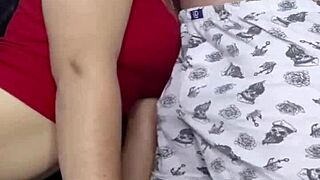 White wolf challenges girlfriend to swallow his 19cm monster cock