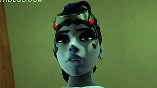 French hentai fatal futa from Overwatch makes you suck her cock in JOI