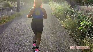 redhead with big ass trains for lover