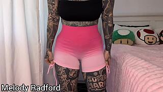 Big Tits Milf Melody Radford Tries Gym Tights Haul
