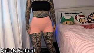 Big Tits Milf Melody Radford Tries Gym Tights Haul