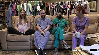 The Troubled Tongue - Nova Maverick's Pregnant Blonde Ass in Hospital