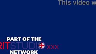 British student nurse instructs you to wank and cum