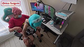 damn, obeying the boss’s son goes wrong in this wild parody with bent over action