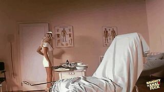 Nurse visits doctor's office for intense anal pounding today