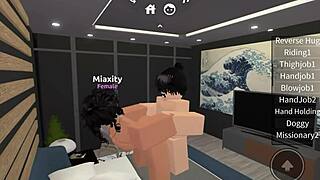 why are you fucking that roblox slut? she's so hot!