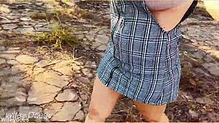 i forgot to wear panties under my skirt flashing shaved pussy