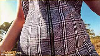 i forgot to wear panties under my skirt flashing shaved pussy