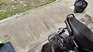 girlfriend flashes after party, convinced to come home