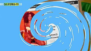 Brunette Gets Wet in Sensual Bisexual Scene