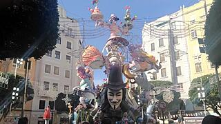 Ebony BBW stepdaughter rides stepdad intensely on holiday