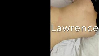 Vietnamese girl bent over in doggystyle at home