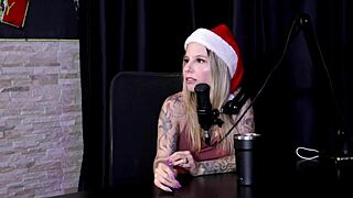 Blonde submissive gets pussy dominated after harassment talk