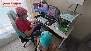 damn, obeying the boss’s son goes wrong in this wild parody with bent over action