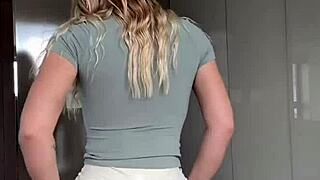 Compilation Big Ass Blonde Booty Girl