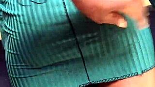 Horny ladys striptease in dresses, showing natural tits.