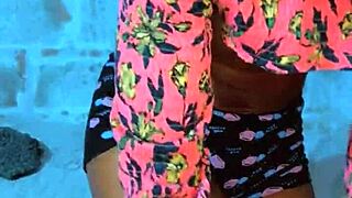 Horny ladys striptease in dresses, showing natural tits.