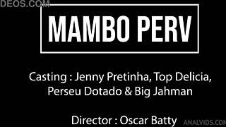 Jenny Pretinha Experiences Intense Anal In Brazilian Orgy