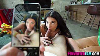 Latina step cousin bribes with bubble butt 😏